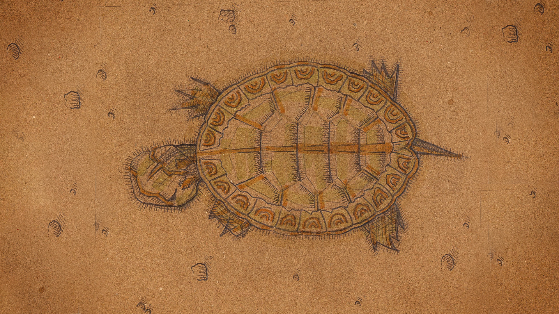 TT-11 Painted Turtle: "Main Character", a Turtle Tuesday Club illustration by Brian White